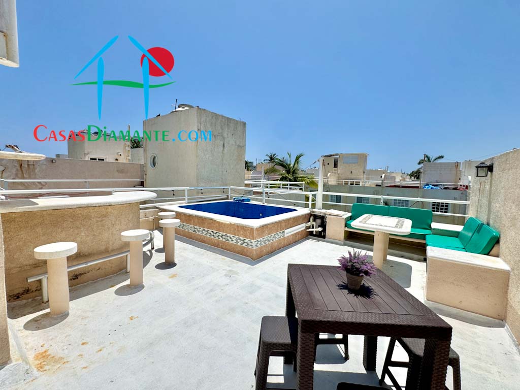 Puente del Mar Crystal II Casa 5 - Roof garden 1